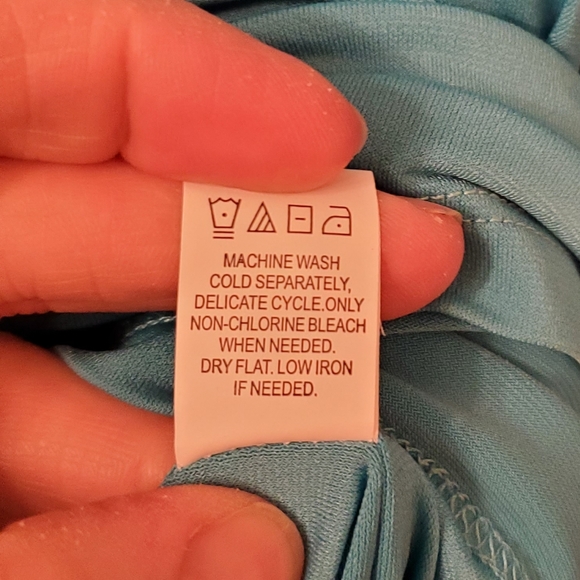 KELLY by CLINTON KELLY sz S Aqua midi dress - Picture 5 of 7